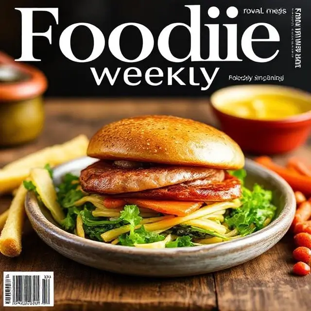 Foodie Weekly magazine logo