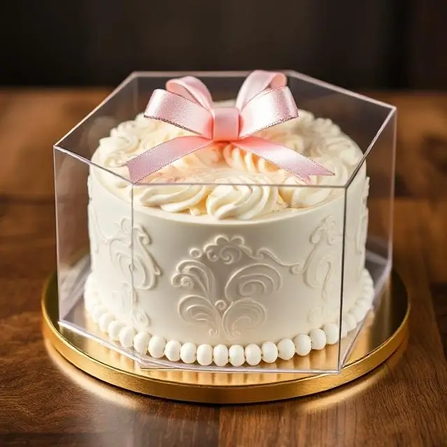Elegant cake packaging