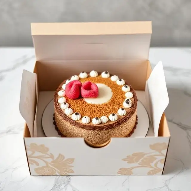Cake delivery box