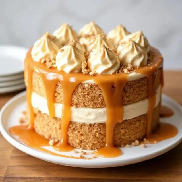 Salted Caramel Royale Cake