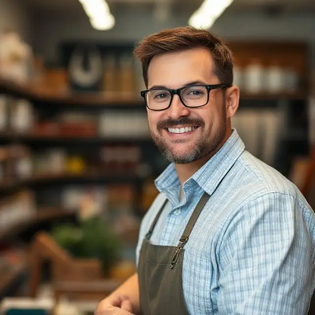 Portrait of the Shop Manager